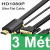 Dây cáp chuyển VGA + Audio sang HDMI 2 Mét 3 Mét full HD 1080P