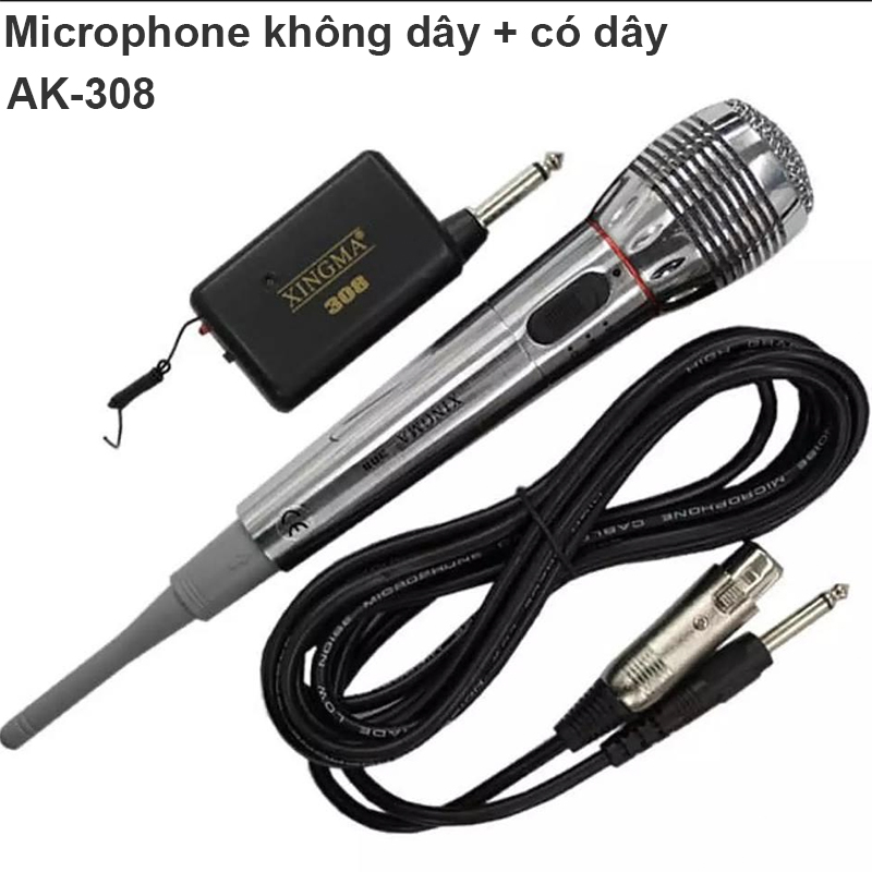 Micro không dây có dây Xingma AK-308