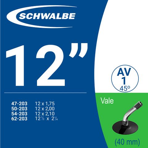 Ruột Xe Đạp Schwalbe | 12 AV (40mm)