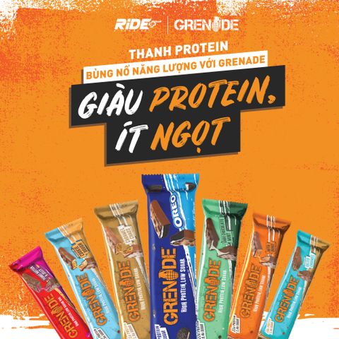 Bánh Protein Grenade | Giàu Protein, Ít Ngọt