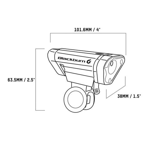 Đèn Trước Xe Đạp Blackburn | Local 50