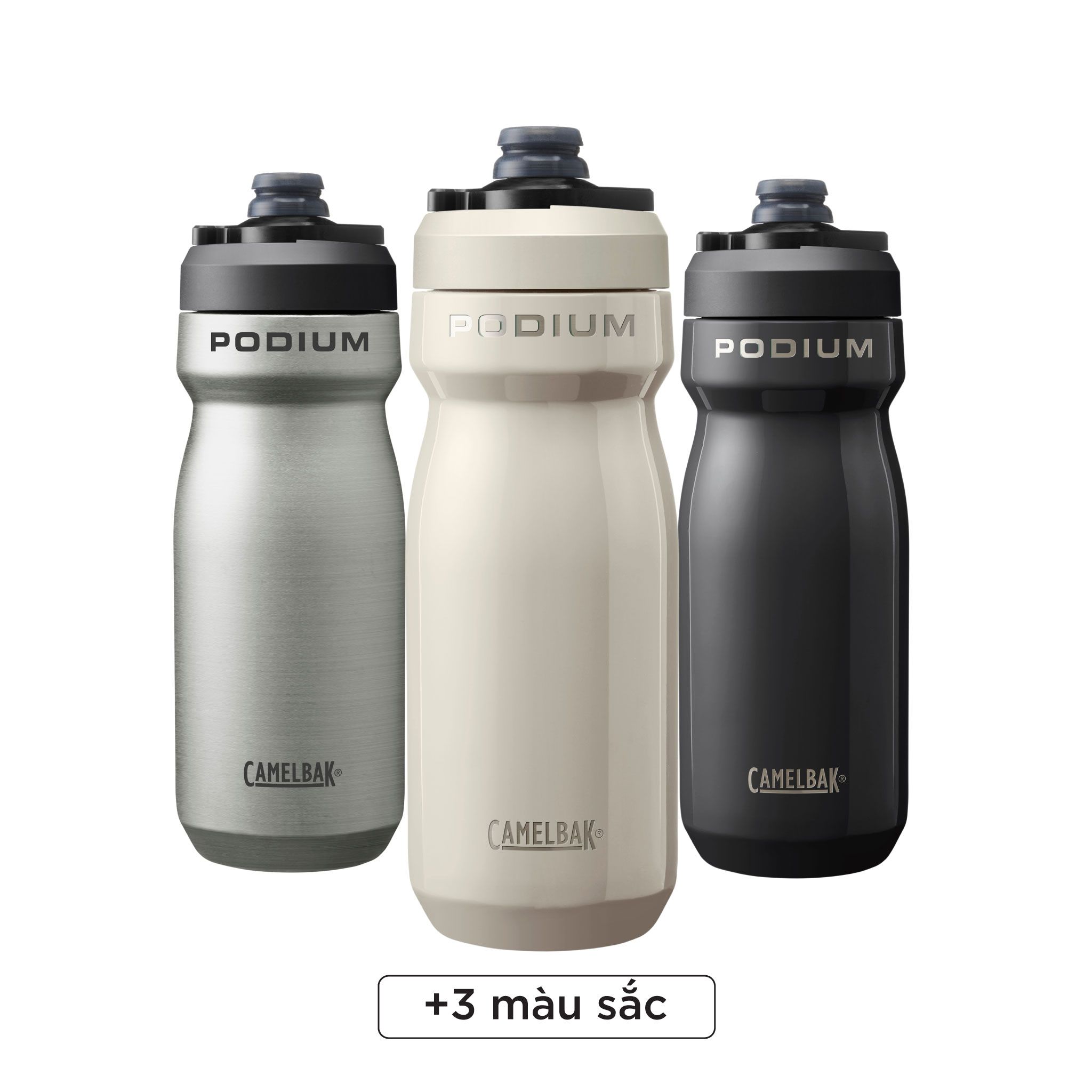 Bình Xe Đạp Giữ Nhiệt | Podium Steel Bike Bottle 530ml