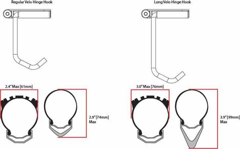 Giá Treo Xe Đạp | Velo Hinge