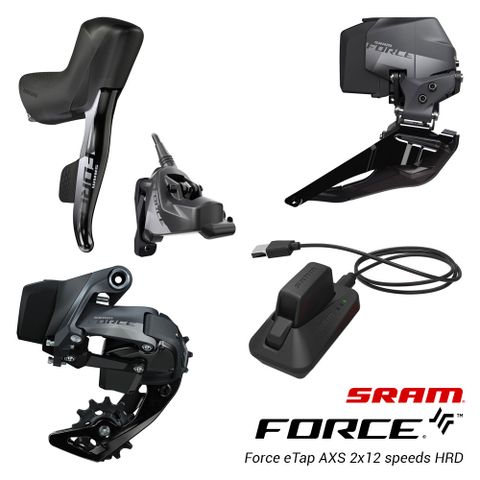 SRAM FORCE ETAP AXS™ 2X HRD GROUPSET