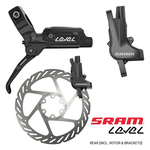 SRAM LEVEL REAR DISC BRAKE SET