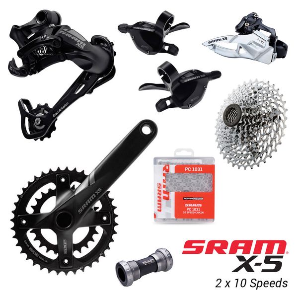 Bộ truyền động SRAM X5 [2x10]