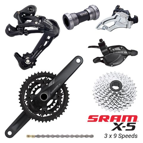 Bộ truyền động SRAM X5 [3X9]