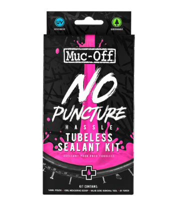 Bộ Keo Tự Vá Vỏ Không Ruột Muc Off | No Puncture Hassle Tubeless Sealant Kit 140ml