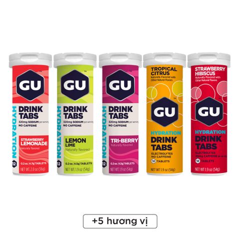 Viên Sủi Năng Lượng GU | Hydration Drink Tabs