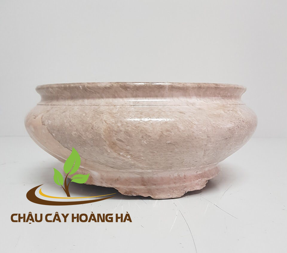 Chậu nhựa vân đá cao cấp - VD006