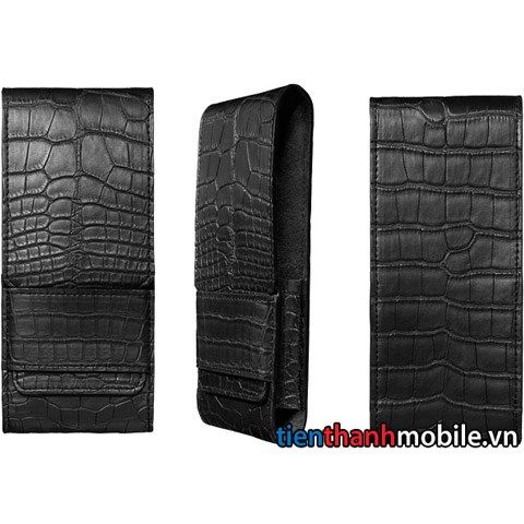 Bao Da Cá Sấu nắp gập Vertu Signature Touch