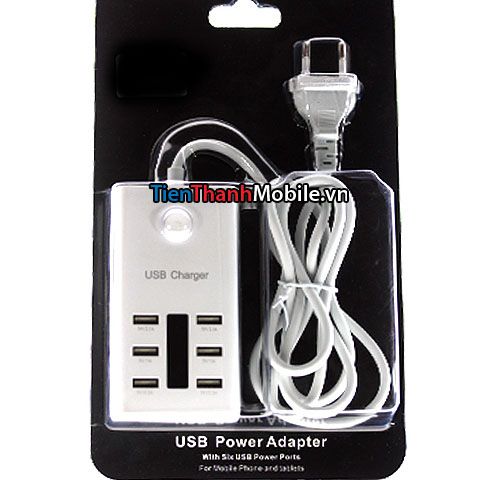 Sạc USB CHARGER 6 Đầu