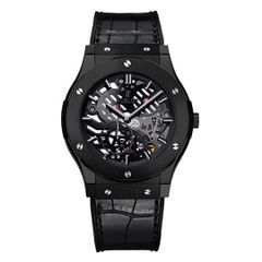 Đồng hồ Hublot Classic Fusion Extra-Thin Skeleton Black Ceramic 515.CM.0140.LR 45mm