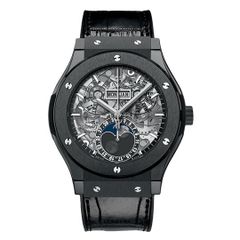 Đồng hồ Hublot Classic Fusion Aerofusion Moonphase Black Magic 517.CX.0170.LR 45mm