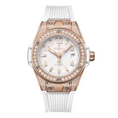 Đồng hồ nữ Hublot Big Bang One Click King Gold White Pavé 485.OE.2080.RW.1604 33mm