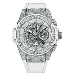 Đồng hồ Hublot King Power Unico White Pave 701.NE.0127.GR.1704 48mm