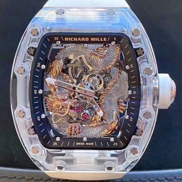 Đồng hồ Richard Mille RM 57-03 Sapphire Dragon Tourbillon ( giới hạn 5 cái trên thế giới )