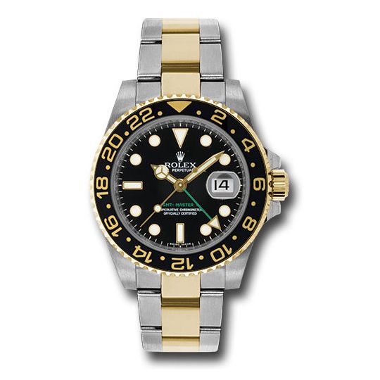 Đồng hồ Rolex Steel Date GMT-Master II 116713LN 40mm Oyster Bracelet