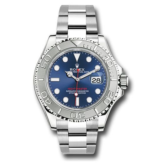 Đồng hồ Rolex Steel và Platinum Yacht-Master Blue Dial 126622 blu