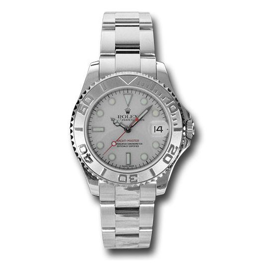 Đồng hồ Rolex Steel và Platinum Yacht-Master Platinum Dial 168622 35mm