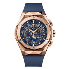 Hublot Aerofusion Chronograph Orlinski King Gold Blue 525.OX.5180.RX.ORL21 45mm - Limited Edition of 200 Watch