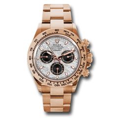 Đồng hồ Rolex Everose Gold Cosmograph Daytona Meteorite and Black Dial Oyster Bracelet 116505 mtbkio 40mm