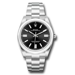 Đồng hồ Rolex Oyster Perpetual Domed Bezel Black Index Dial Oyster Bracelet 124300 bkio 41mm