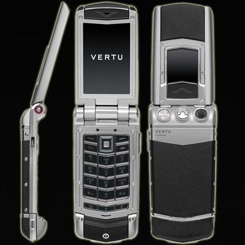 Vertu Ayxta Black Leather Ceramic Keys