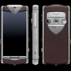 Vertu Touch Brown Leather