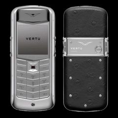 Vertu Constellation Ostrich Black