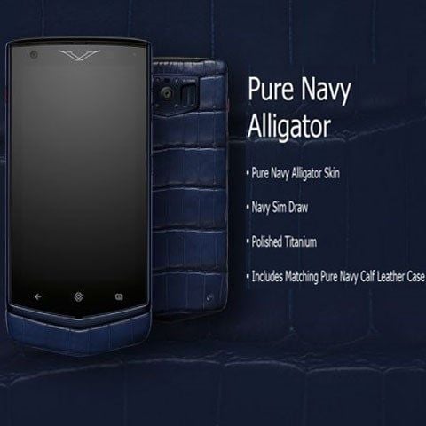 Vertu Constellation V Pure Navi Alligator