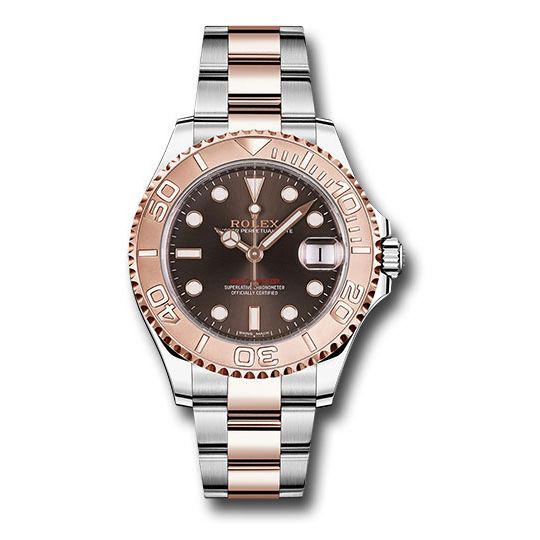 Đồng hồ Rolex Steel và Everose Gold Rolesor Yacht-Master Chocolate Dial 268621 37mm