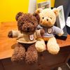Cặp Gấu bông Teddy dễ thương Quà tặng Valentine, Sinh nhật (Kèm đèn Led)