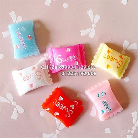 CAN0003 - Kẹo Sweet mini ngọt ngào trái tim (Gói 5 cái)