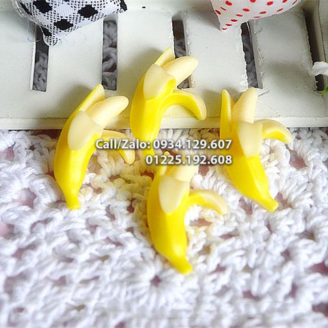 VEG0003 - Chuối Banana Phụ kiện Trang trí điện thoại