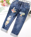  QD441- Quần jeans thêu 