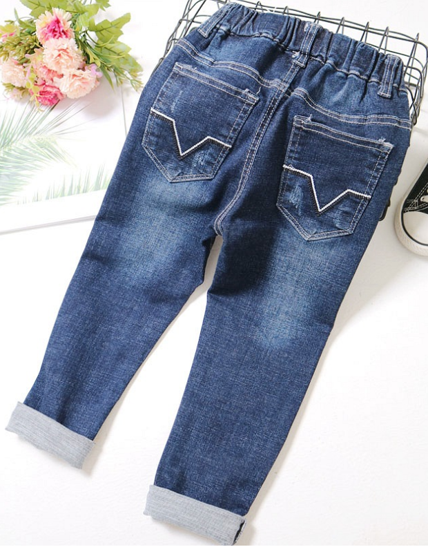  QD441- Quần jeans thêu 