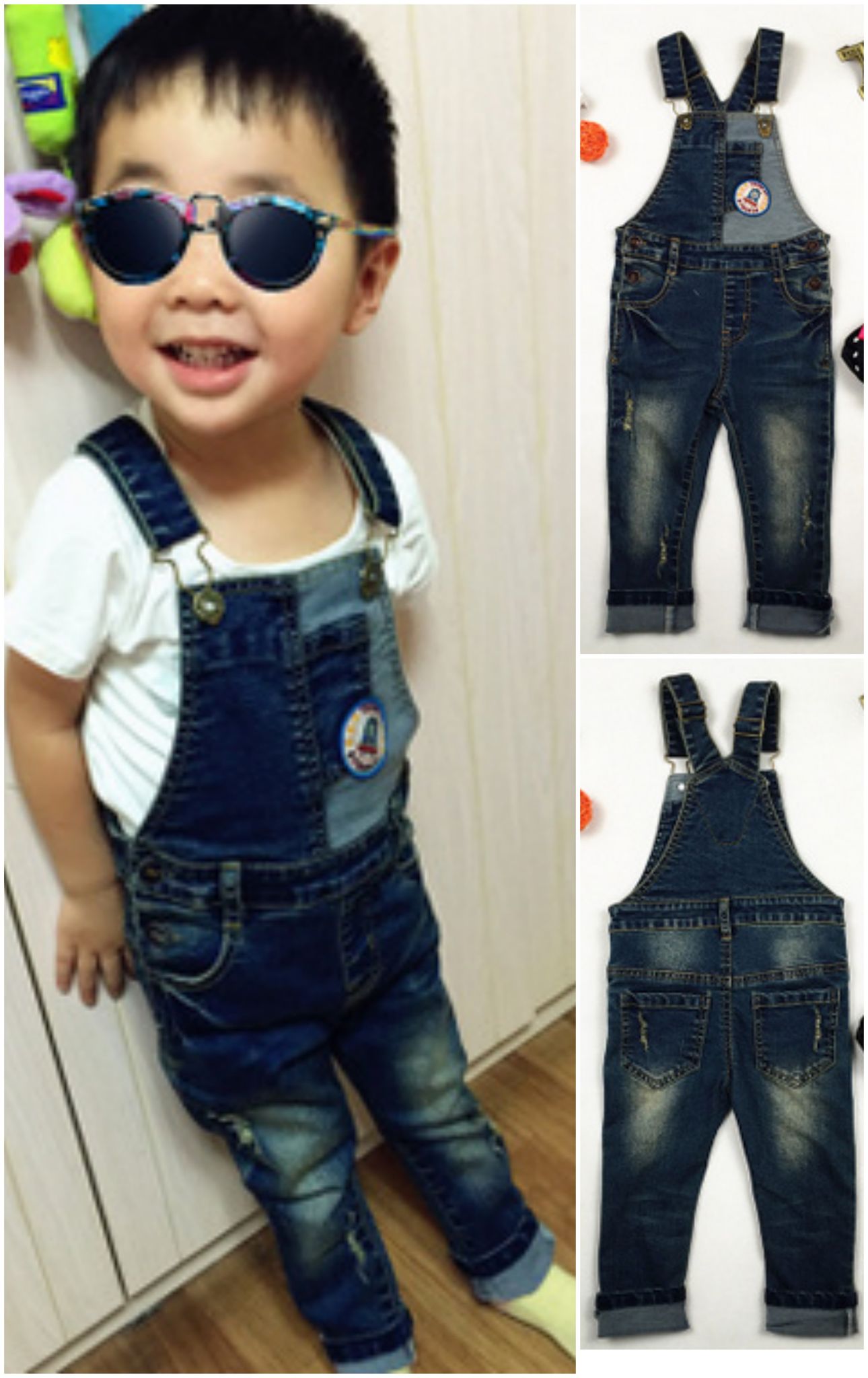  YEM310-Yếm jeans 