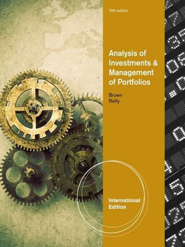 Investment analysis and portfolio management book