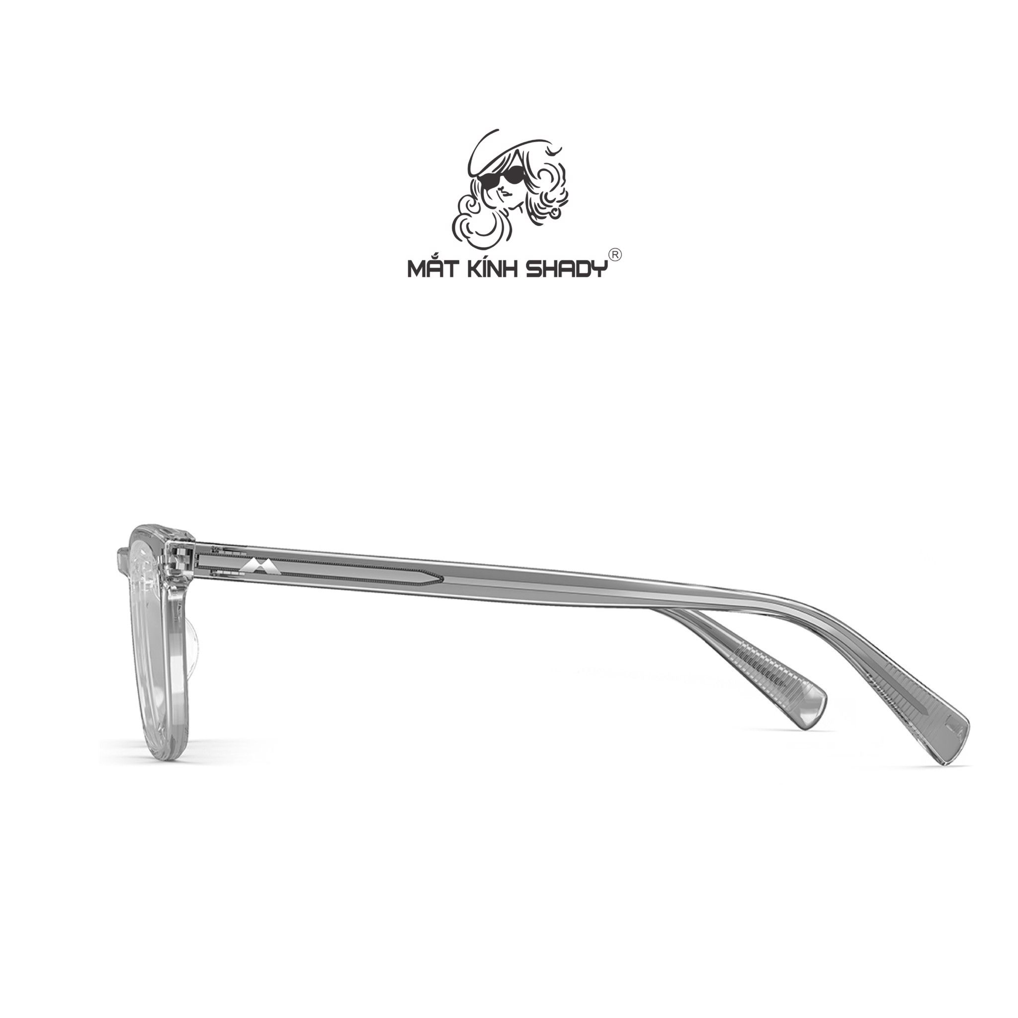 Gọng Kính Cận Chính Hãng Molsion Thời Trang Unisex, Chất Nhựa Acetate Nguyên Khối - MJ3022
