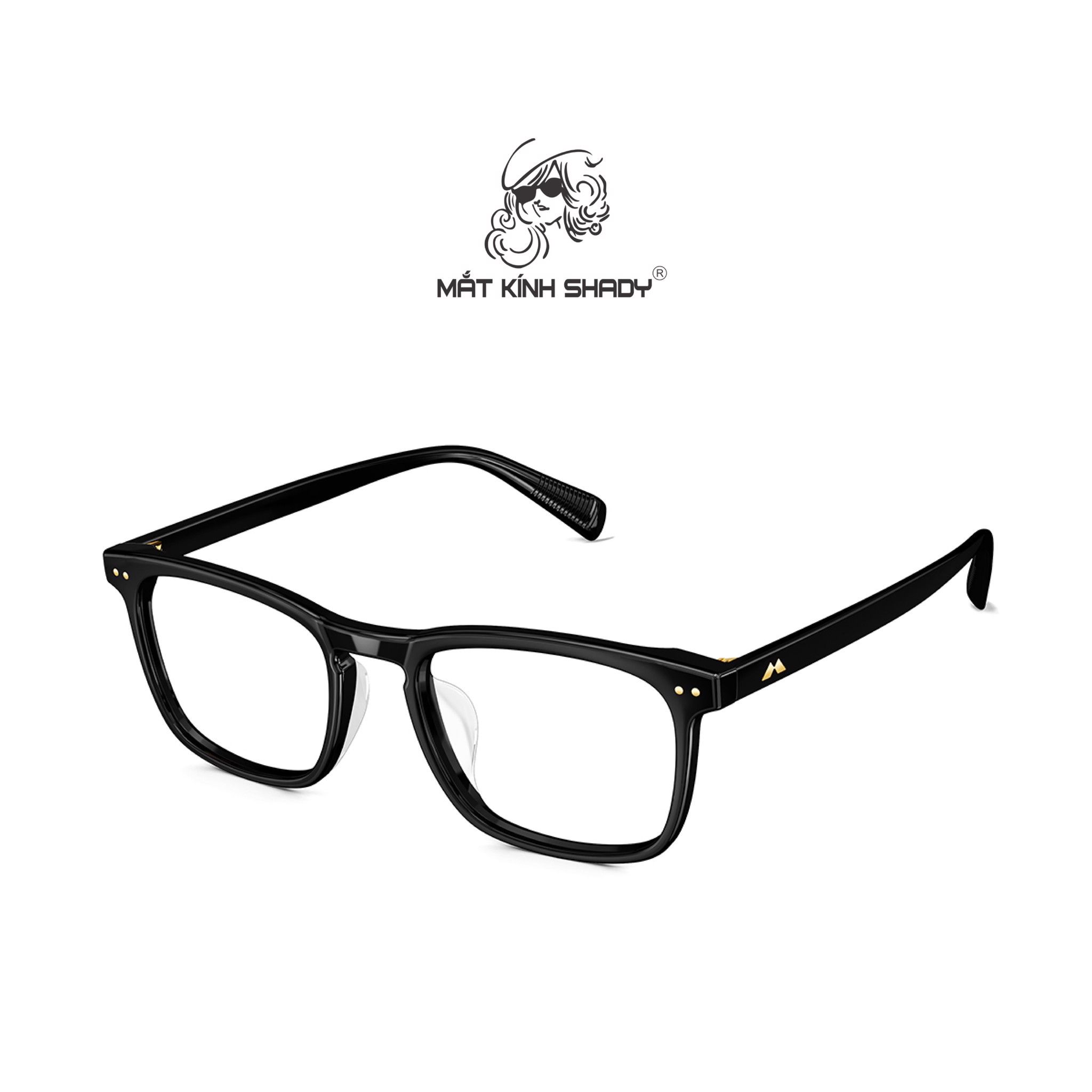 Gọng Kính Cận Chính Hãng Molsion Thời Trang Unisex, Chất Nhựa Acetate Nguyên Khối - MJ3022