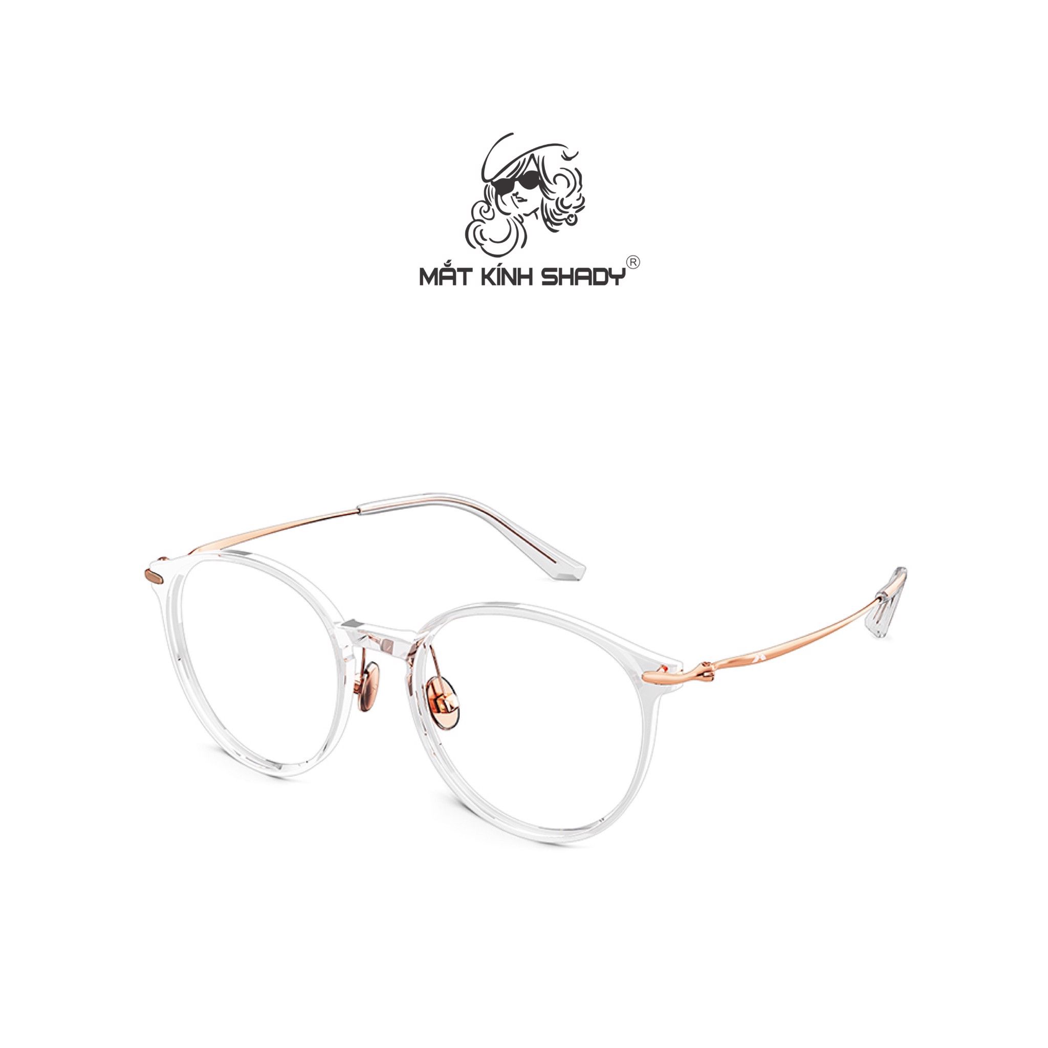 Gọng Kính Cận Dáng Mắt Mèo Thời Trang Unisex Cao Cấp, Chính Hãng Molsion - MJ5037