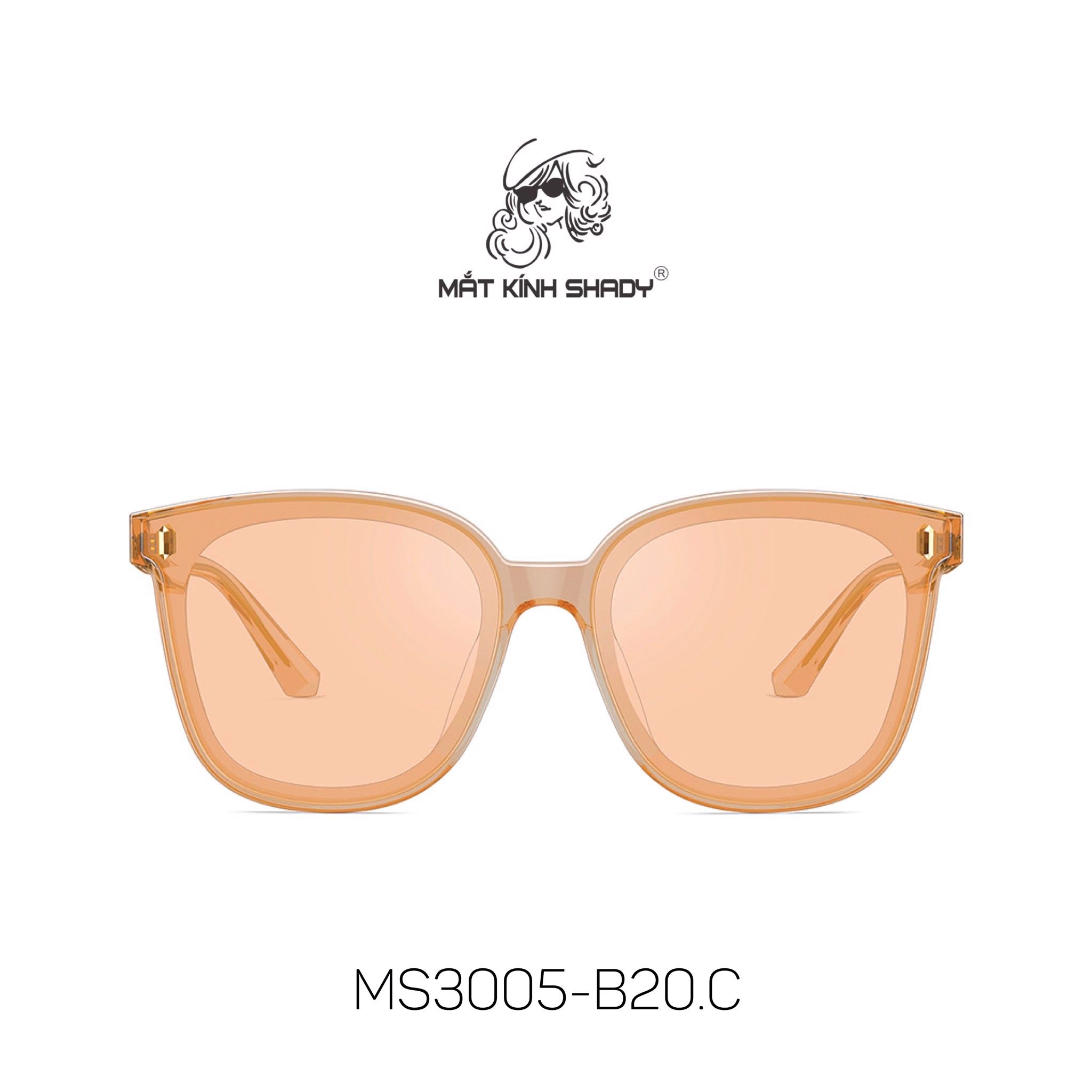 Kính Mát Chính Hãng Molsion Unisex, Chất Liệu Acetate Nguyên Khối Cao Cấp - MS3005