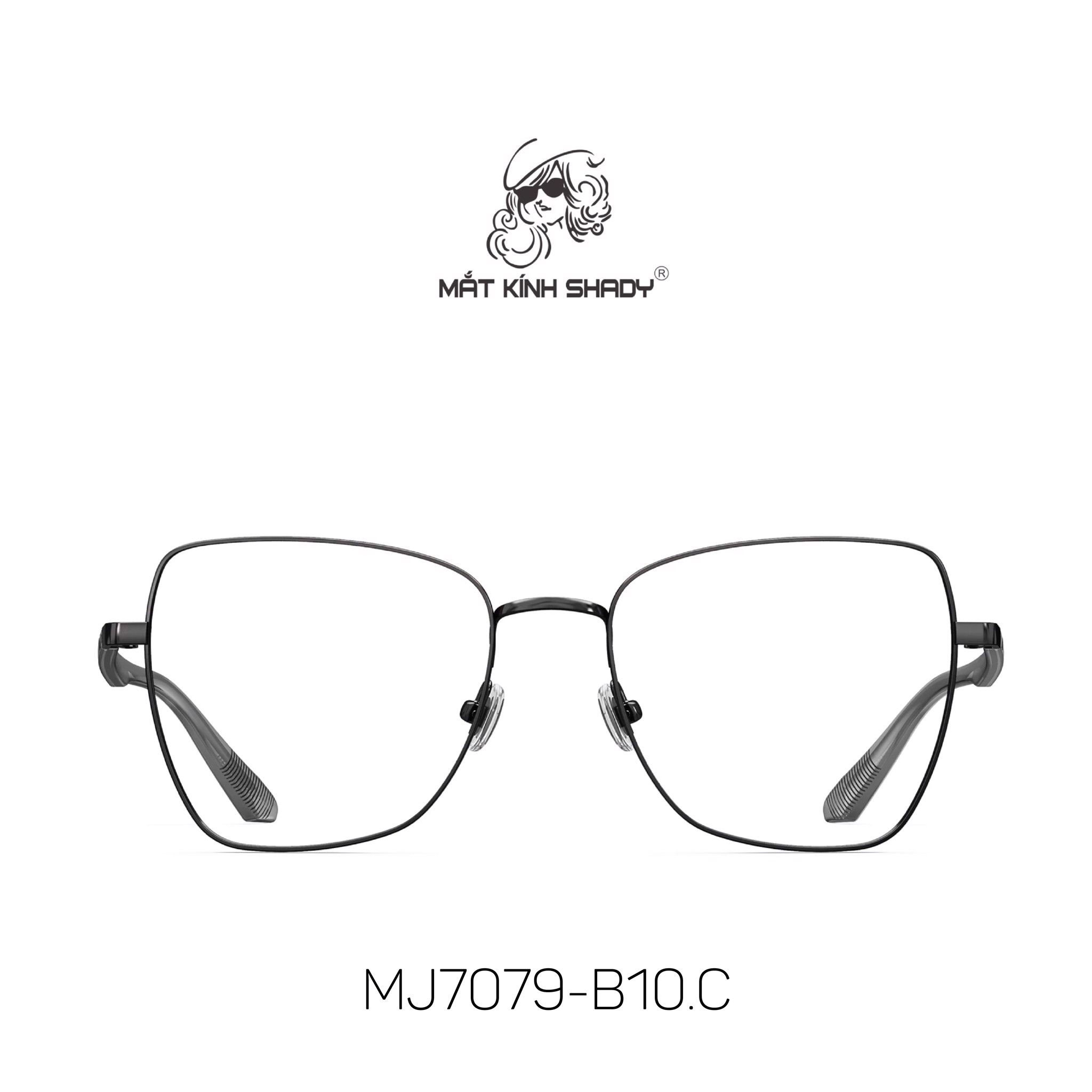 Gọng Kính Cận Chính Hãng Molsion Unisex, Hợp Kim Cao Cấp - MJ7079