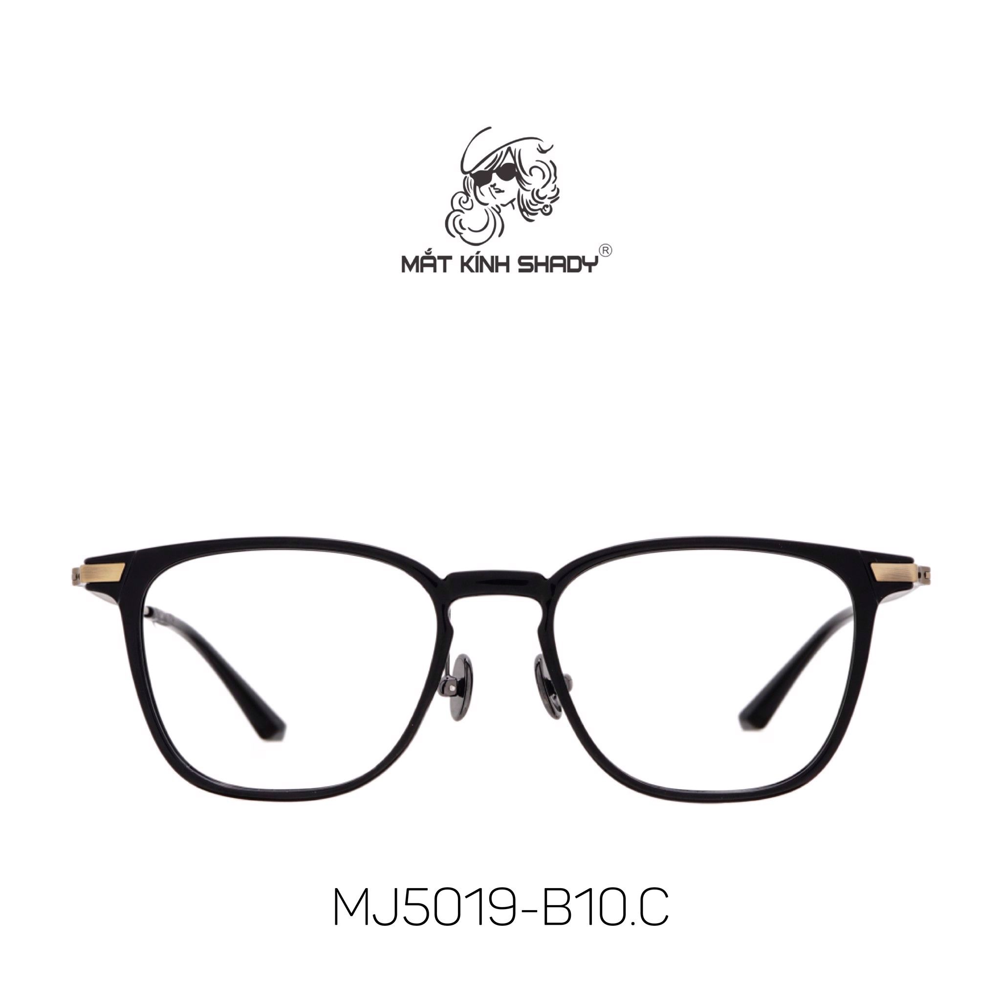 Gọng Kính Cận Chính Hãng Molsion Unisex, Chất Nhựa TR Và Hợp Kim Cao Cấp - MJ5019