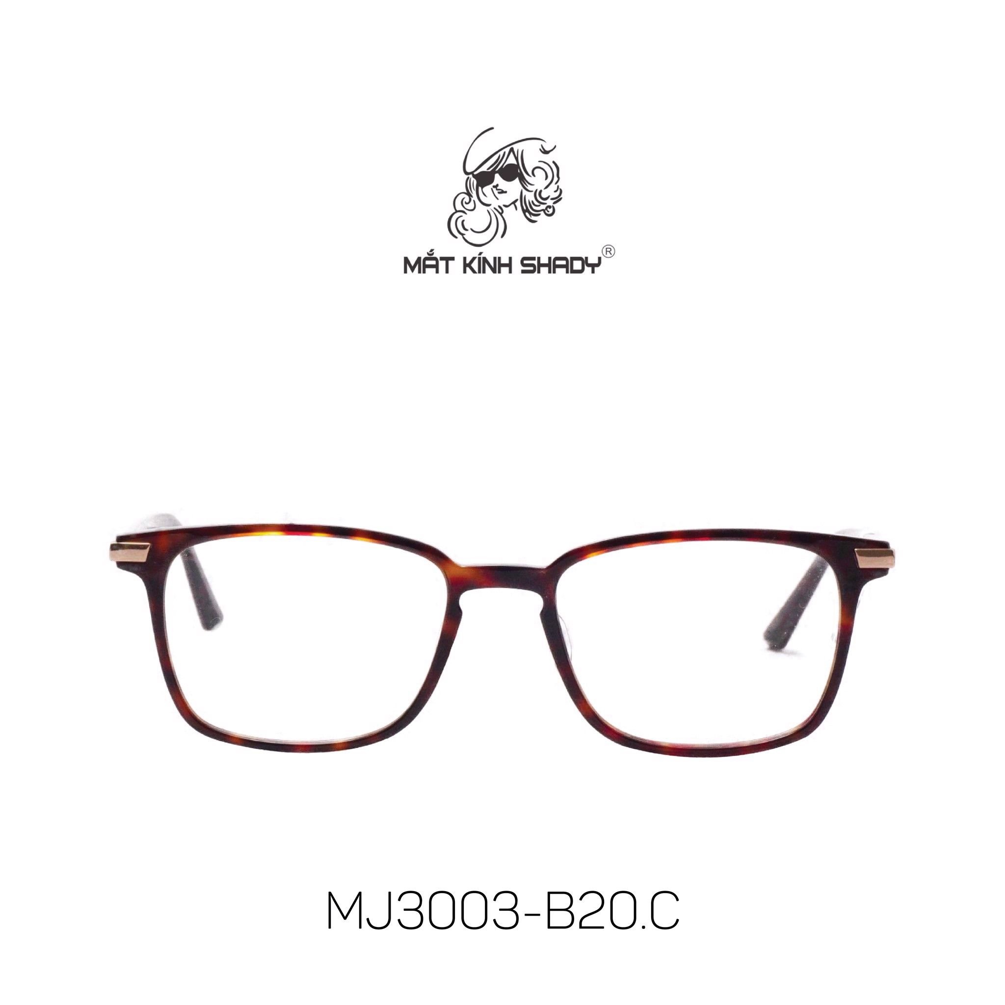 Gọng Kính Cận Chính Hãng Molsion Unisex, Chất Nhựa Acetate Nguyên Khối - MJ3003