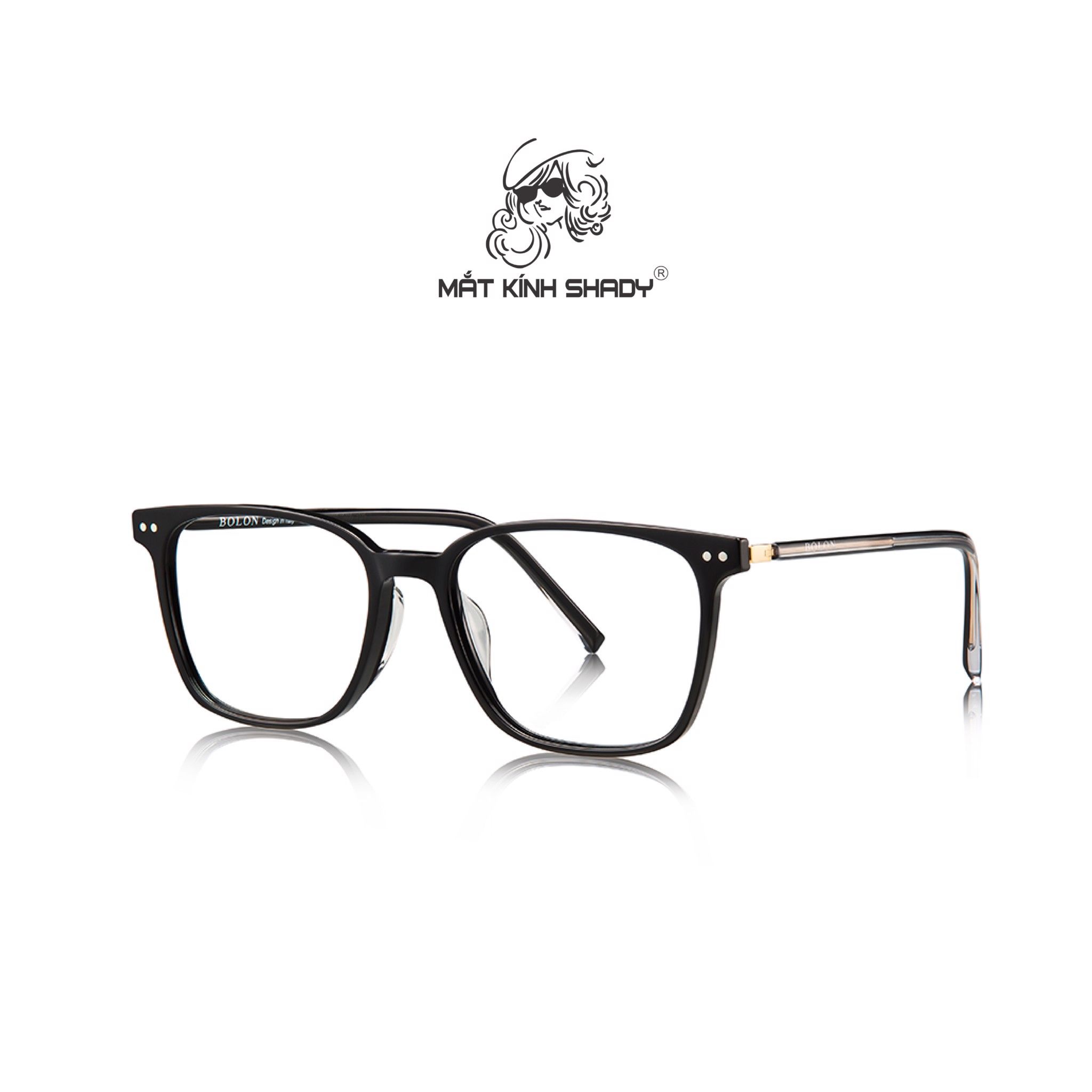 Gọng Kính Cận Chính Hãng Bolon Unisex 2020, Chất Nhựa Acetate Nguyên Khối - BJ3021