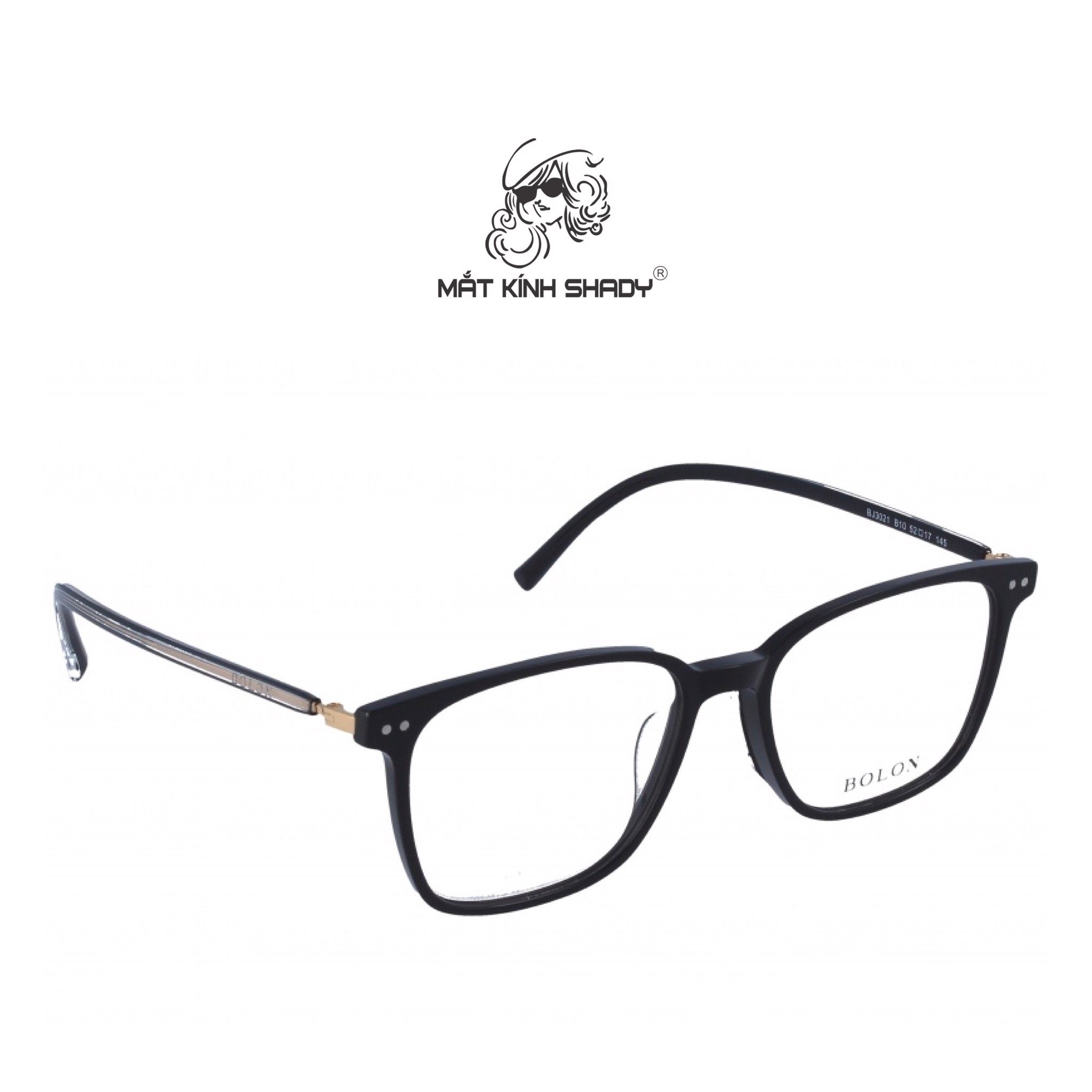 Gọng Kính Cận Chính Hãng Bolon Unisex 2020, Chất Nhựa Acetate Nguyên Khối - BJ3021