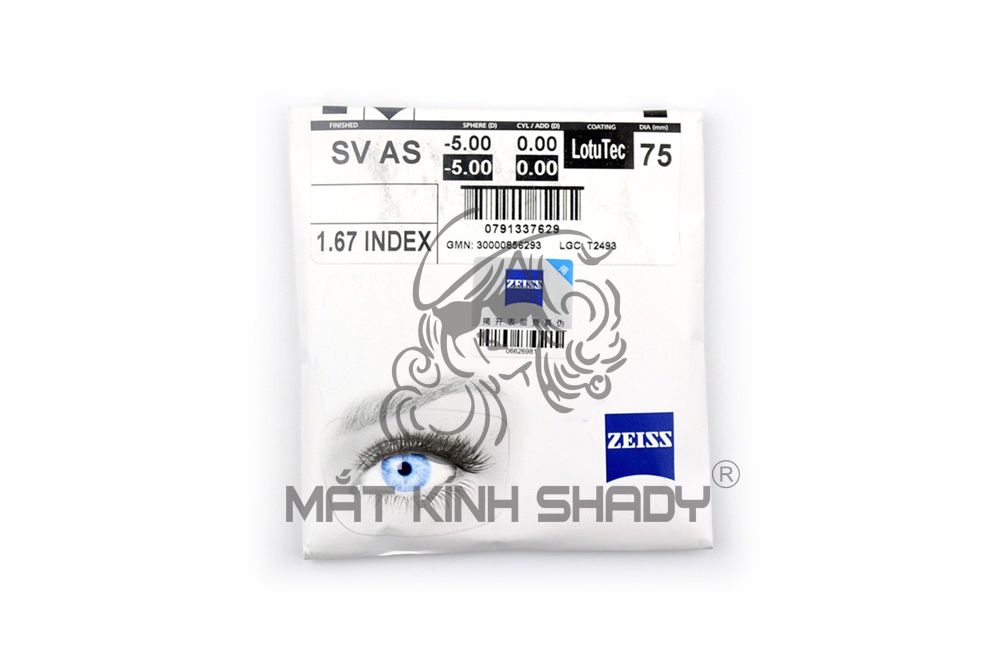 TRÒNG KÍNH LỌC ÁNH SÁNG XANH ZEISS ĐỨC BLUEPROTECT UV