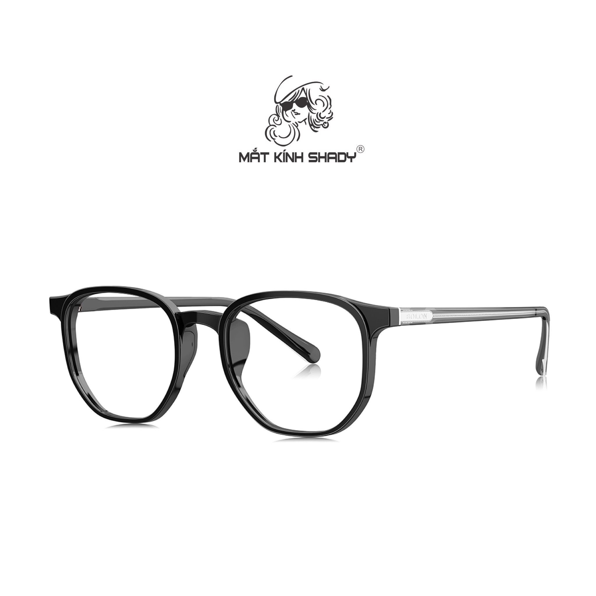 Gọng Kính Cận Chính Hãng Bolon Thời Trang Unisex, Chất Nhựa Acetate Nguyên Khối - BJ3086